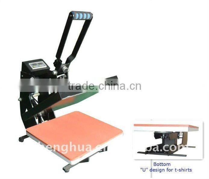 digital auto open heat press machine heat transfer printing