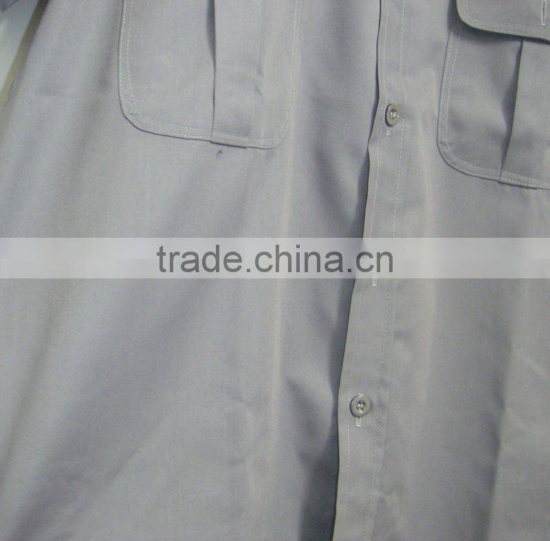 Men's Short Sleeve Cotton Work Shirt&Woking Suits SLS010