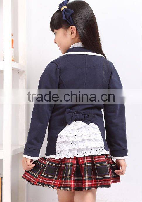classic elegant black and white fishionable school uniforms to UK