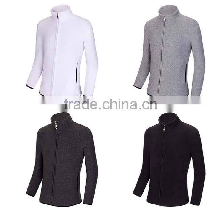 Factory OEM Men Women Fashion 100% polyester Polar fleece Jacket Warm Anti-pilling Soft shell sport wear