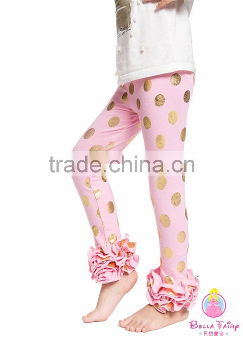 Baby Icing Ruffle Pants Children Girl Ruffle Pants Leggings