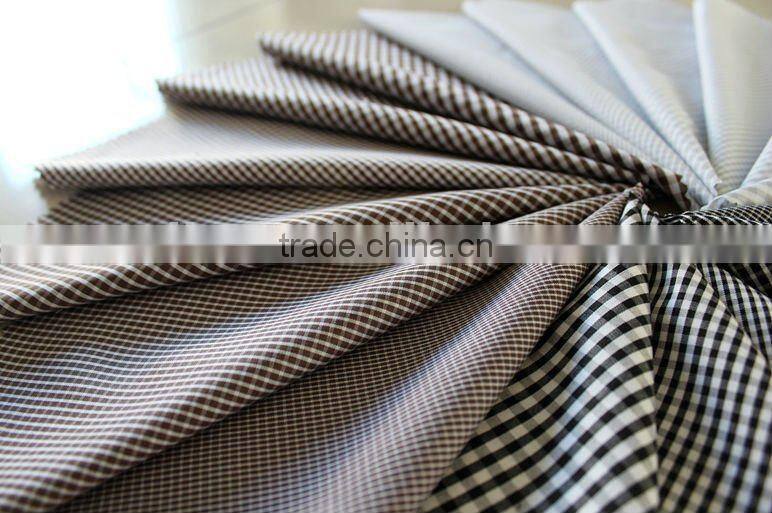 2013 New design check shirting fabric