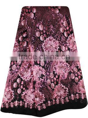 FL0034 new coming embroidery big lace african French Lace French Chantilly Lace very nice
