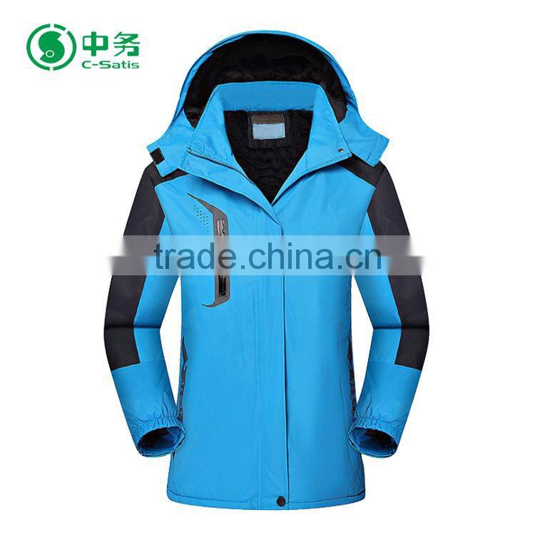 2017 Fashion Custom Logo Winter Waterproof Snowboard Clothing Women Ski Jacket