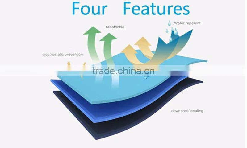 Custom fashion winter mens down feather jacket with hood 2017 zip jacket custom