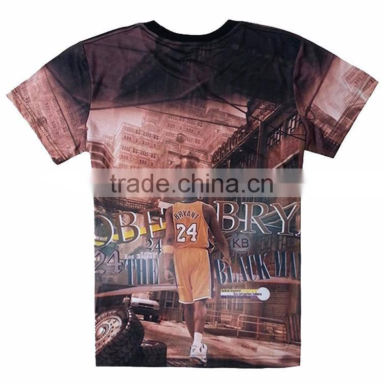 Factory Direct Price Men's Wholesale Cheap Polyester Sublimation Sport T Shirt