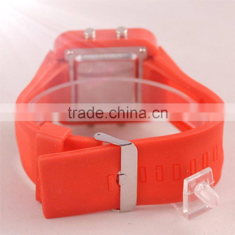 New Fashion LED Watch Silicone Casual Watch For Boys and Girls