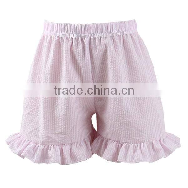 2017 Top 10 hot sale Wholesale icing ruffle shorts girls high quality cotton ruffle shorts