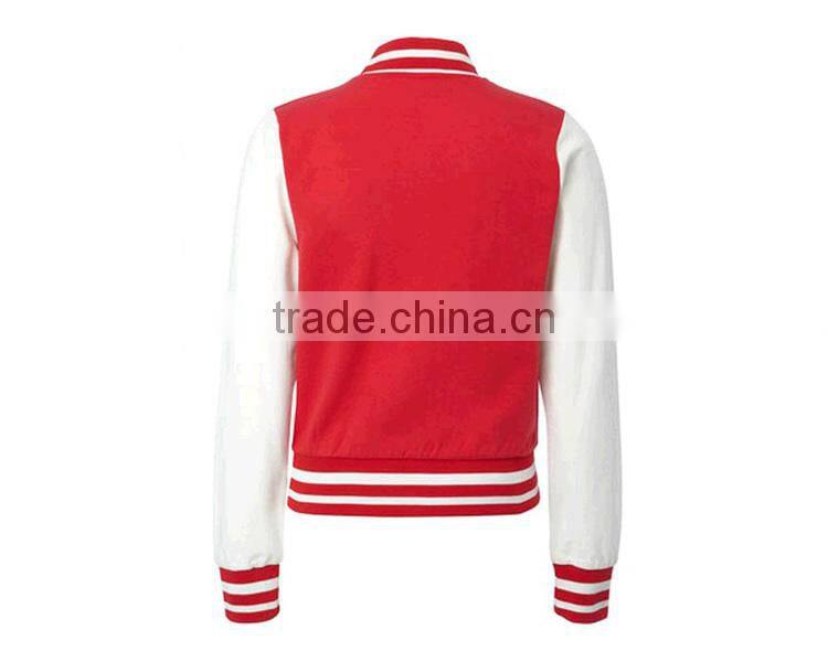 PQ229 polyester cotton Baseball Jacket for Men