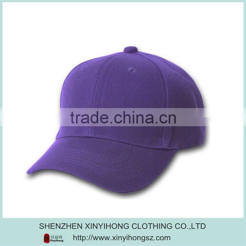plain color baseball cap, Custom Made sport hats with embroidery logo