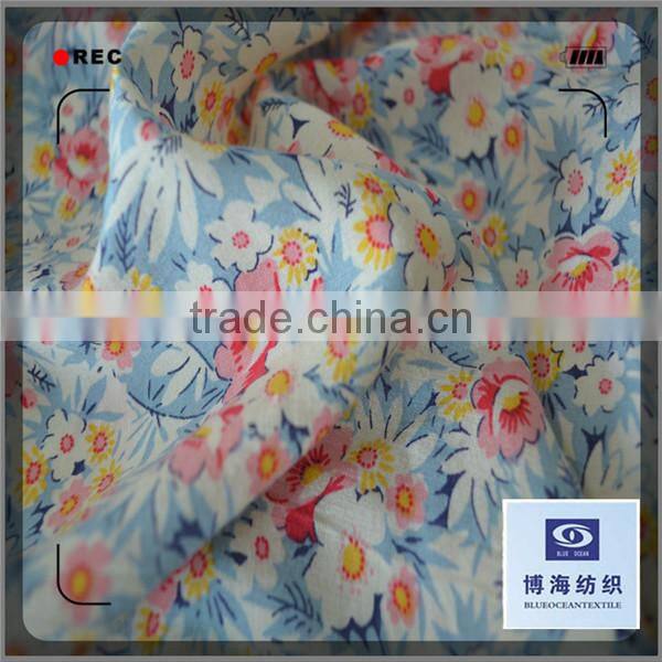 cotton rayon printed fabric