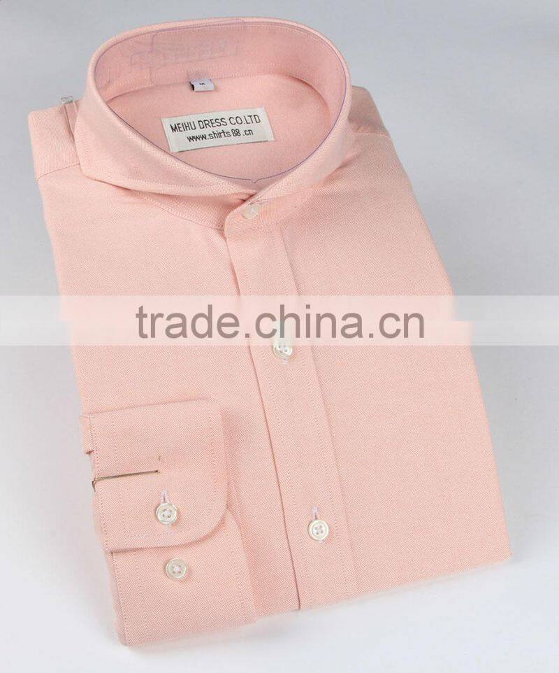 spread collar oxford shirt 100 cotton men dress shirt washed custom shirt