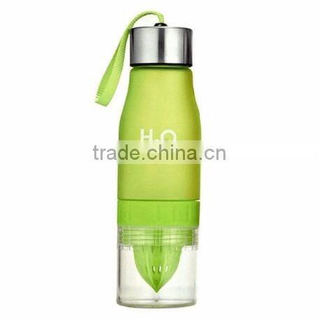 New Premium BPA TRITAN H2O Fruit Infuser Lemon Water Bottle