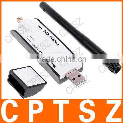 300Mbps USB WiFi Adapter Wireless WI-FI Antenna Network WI FI LAN Card Networking 802.11b/g/n
