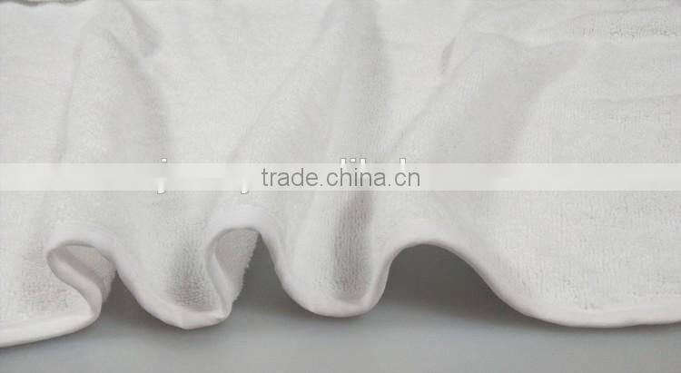 Cotton baby apron bath towel with hood