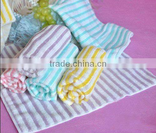 colour stripe microfiber towel stripe cleaning cloth colored saxophones hand towel