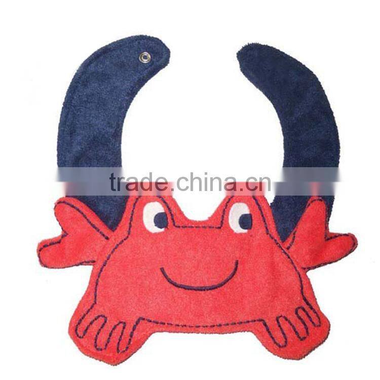 fancy dinosaur cotton infant bibs
