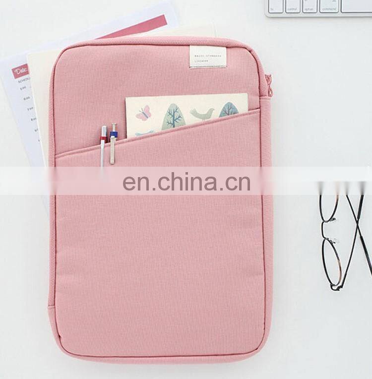 Pocket File Pouch A4 Size Document Holder Ziparound Bag Case handbag