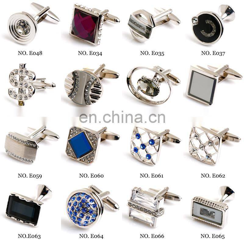Diamond Ball Cufflinks transparent crystal cuff link