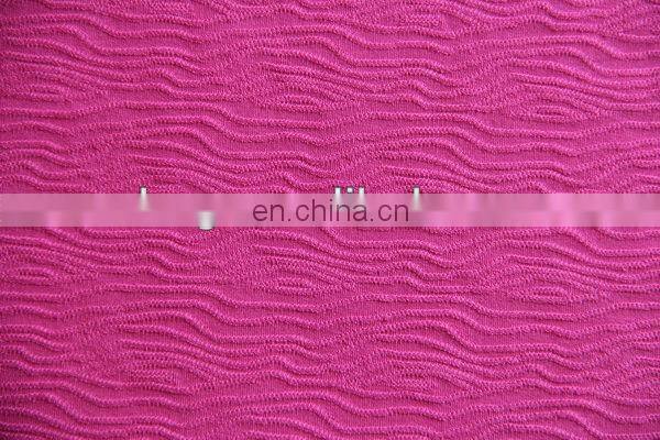 Computer Jacquard Poly Spandex knit