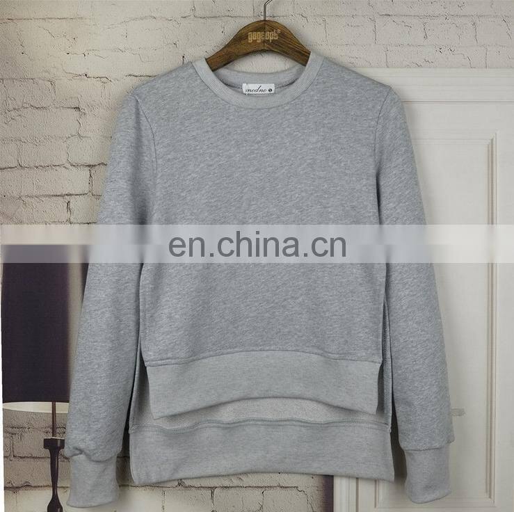 Hotsale Woman Clothing Casual Tracksuit Womens Tracksuits Crewneck Sweatshirt 2Pcs Split Sportswear Set