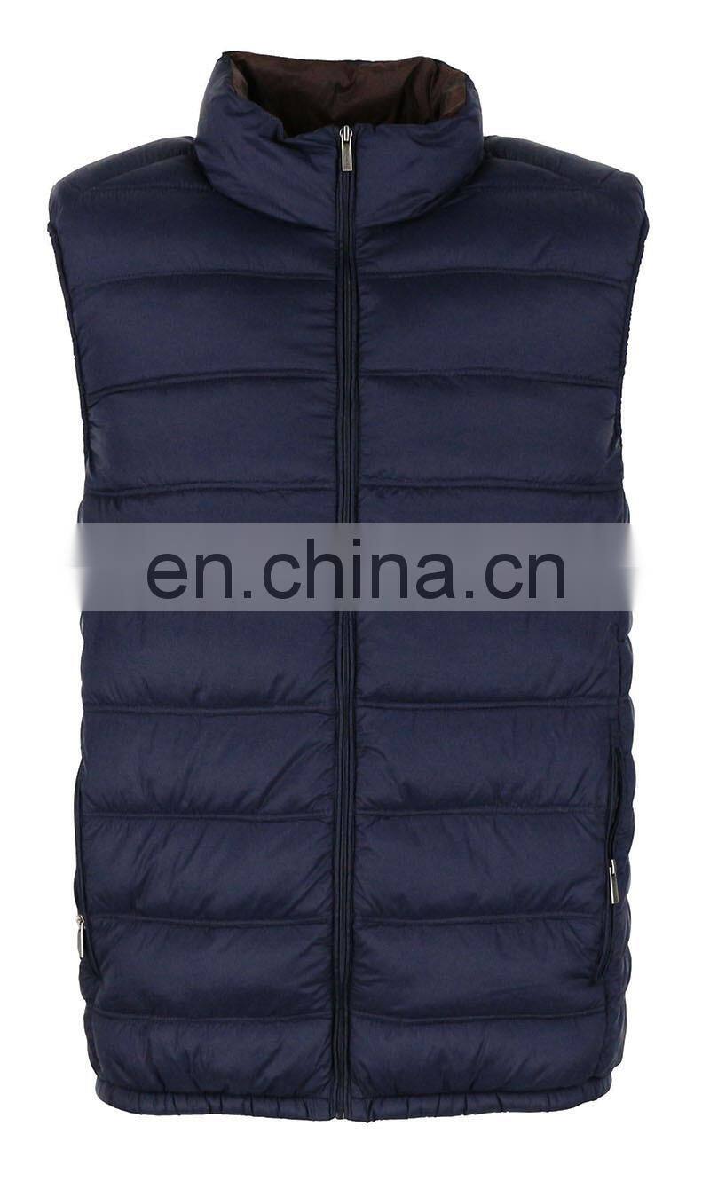 2017 custom winter warm mens cheap puffer vest
