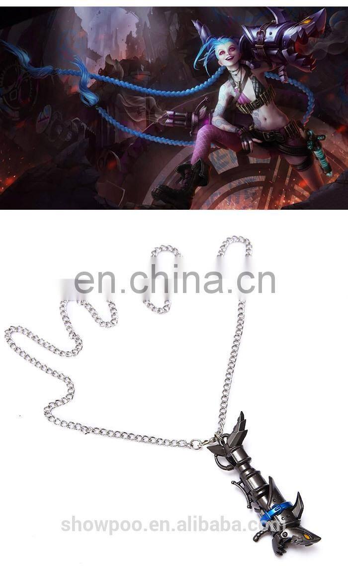 New products key chain league of legends Jinx key chain