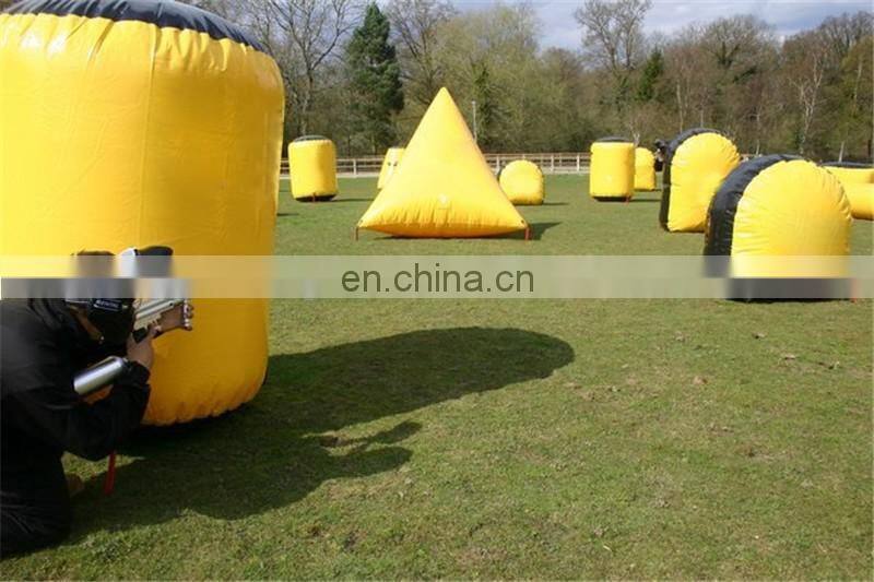 Used paintball bunkers,inflables paintball race air bunkers