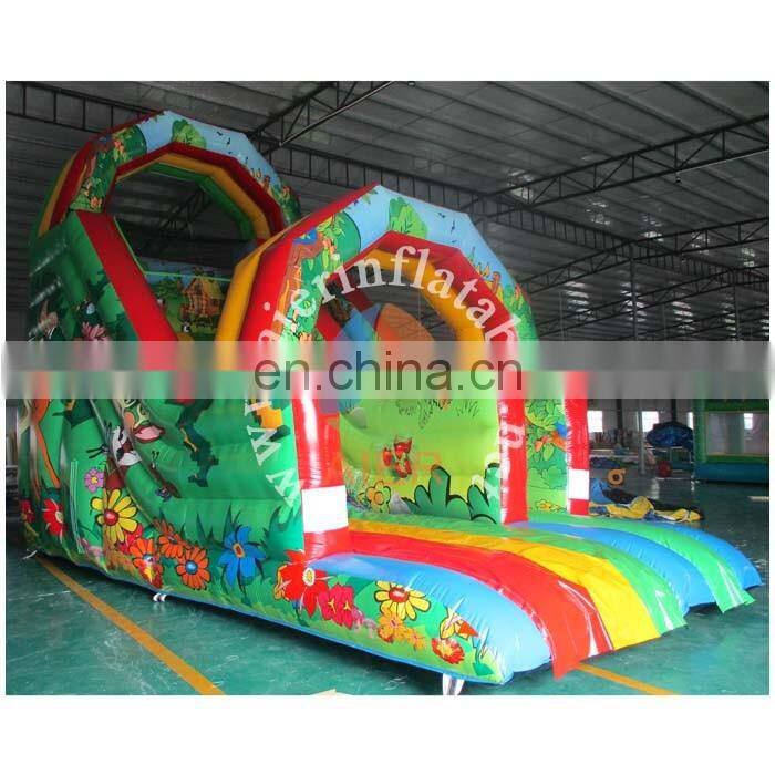 New Design Inflatable Jungle Slide with arch