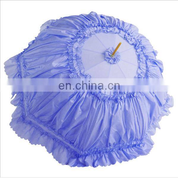 Big Size Frill Palace Wedding Bridal Shower Decorative Umbrella Bride Sun Umbrella