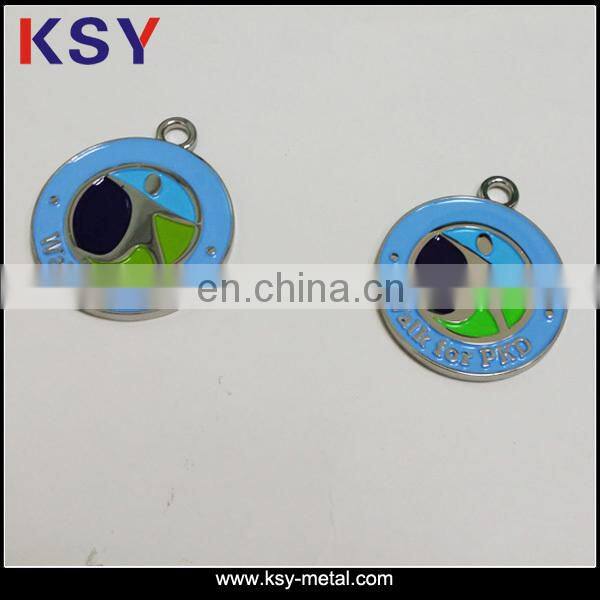 Soft enamel cheap custom medals Medals with green ribbon