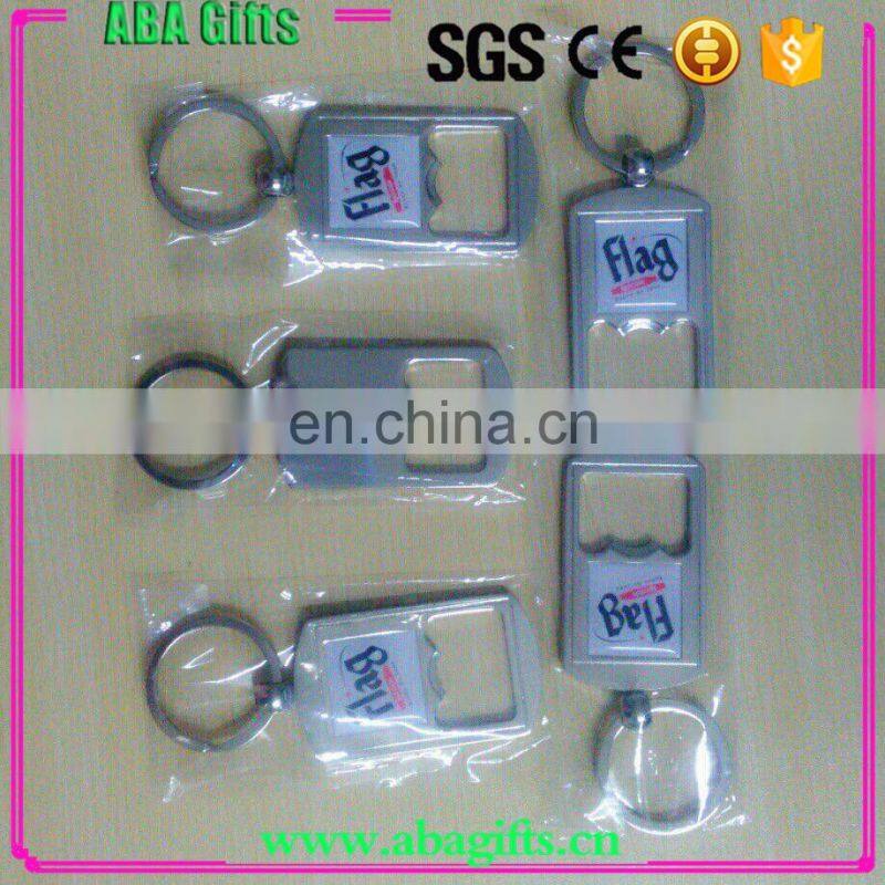 custom metal keychain with epoxy resin logo