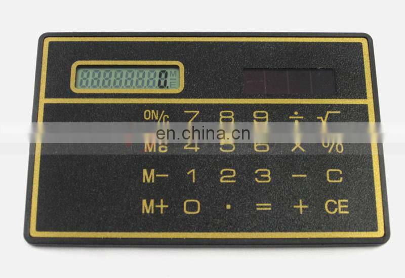 Solar Power 3mm Slim Full Function Emergency Calculator
