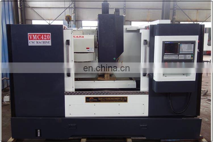 vmc420 high speed automatic china vertical cheap 3 axis cnc milling machine
