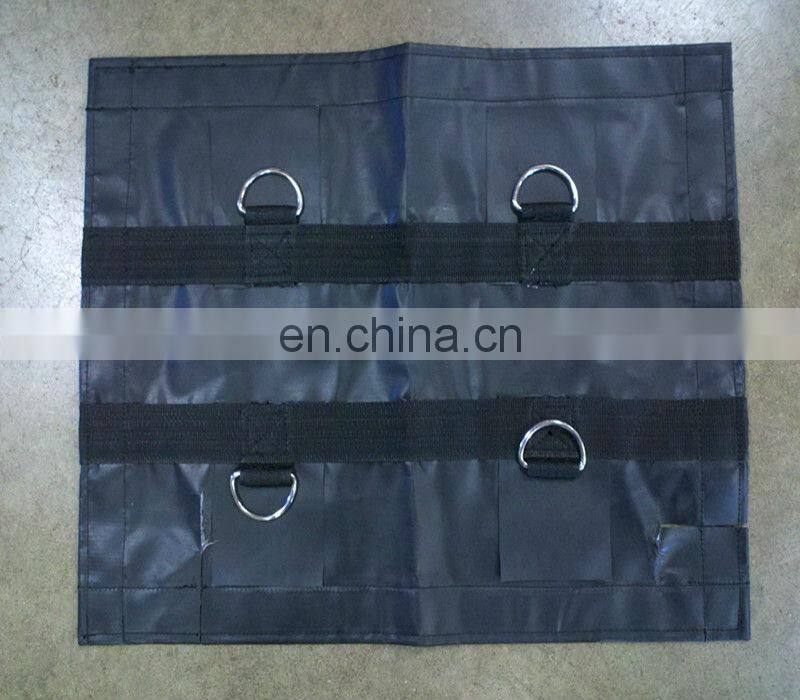 16x27 4ft Drop 18oz Vinyl Flatbed Tarps, pvc vinyl truck tarpaulin