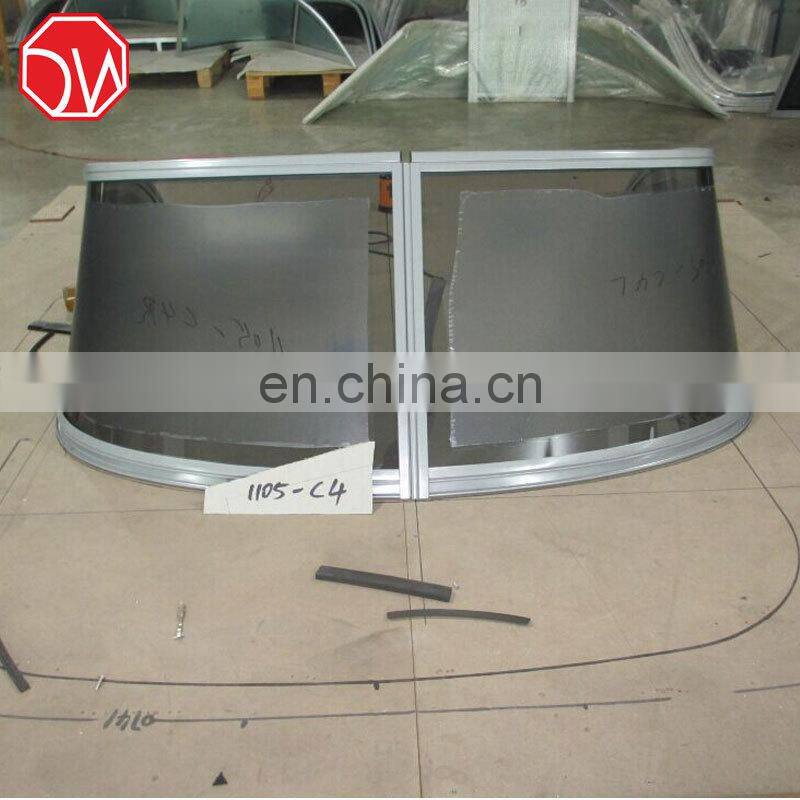 Aluminum Alloy Frame Customized Windshields for Boats