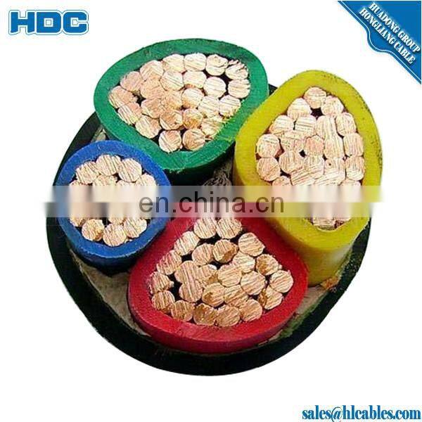 3+2 core Power cable 3+1 core 4+1 core power with earth conductor LV Cable