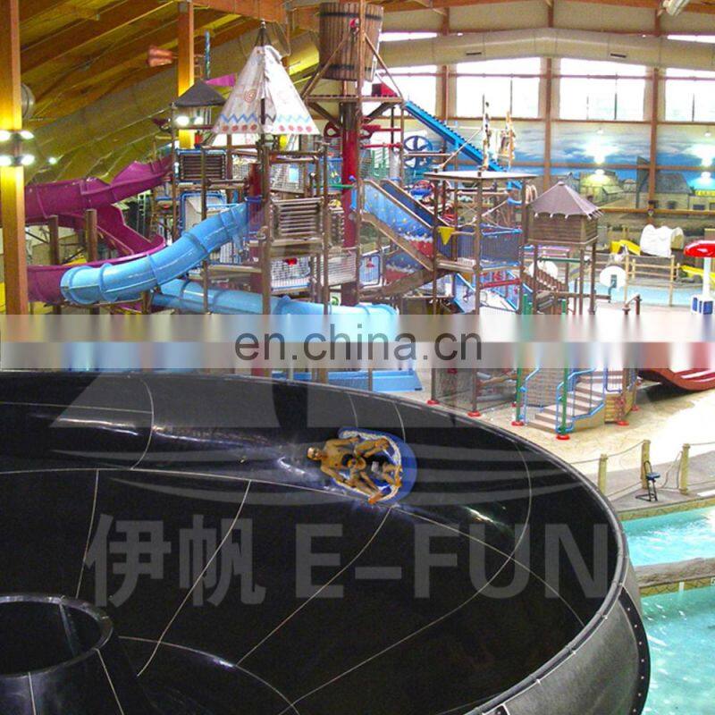 15 - 20 Meter Height Fiberglass Water Slides Two Space Bowl For Water Park