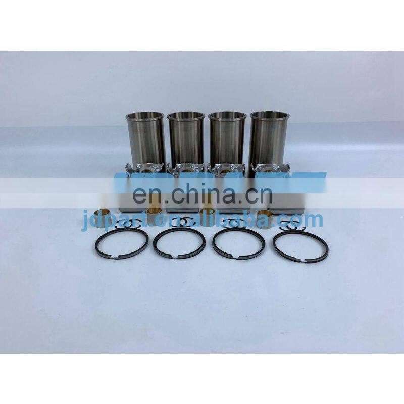 4BA1 Cylinder Liner Kit With Piston Ring For Isuzu