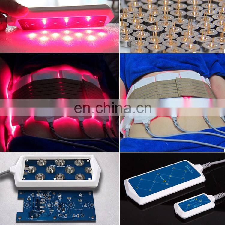 Body contouring vacuum massage machine vela shape slimming machine lipo laser