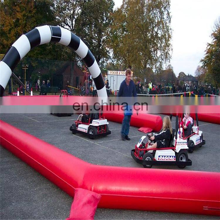 Cheap inflatable rc car race track/inflatable water race track / kids inflatable race track