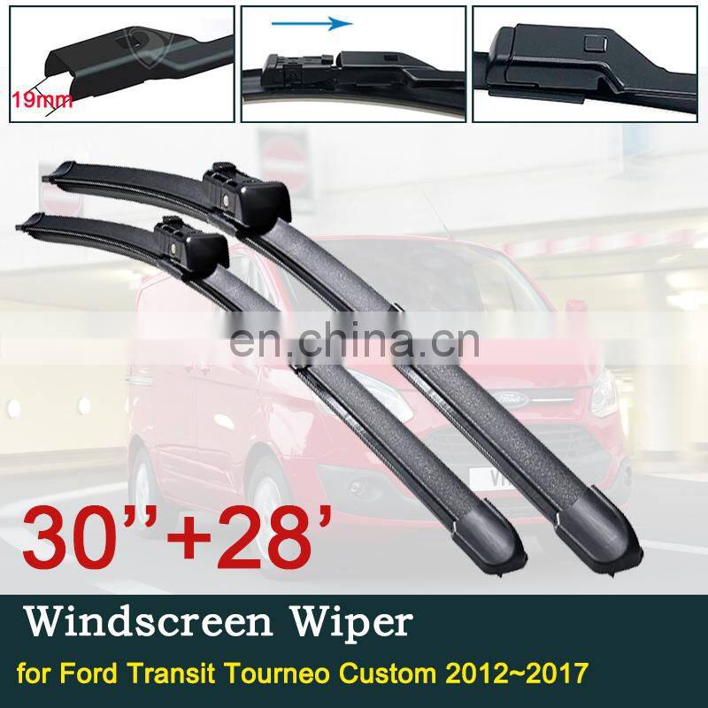 Car Wiper Blades for Ford Transit Tourneo Custom 2012~2017 Front Window Windshield Windscreen Car Accessories 2013 2014 2015