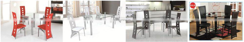 Modern chair PVC throne chair, Chrome leg Chair for dining room PDC14991
