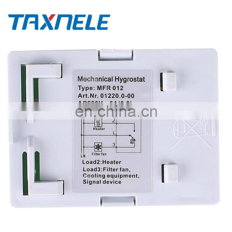 MFR012 Thermostat Hygrostat Mechanical Temperature Controller Humidity Controller Fan Heater Cooler, Mechanical Hygrostat