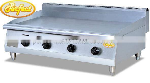 commercial kitchen gas griddle / flat plate gas griddle