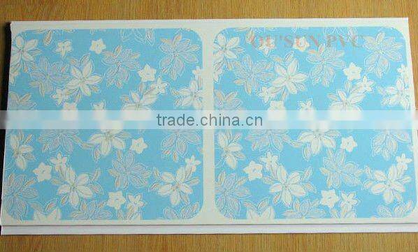 2012 Hot stamping pvc false ceiling designs(10cm,20cm,25,30cm,60cm)