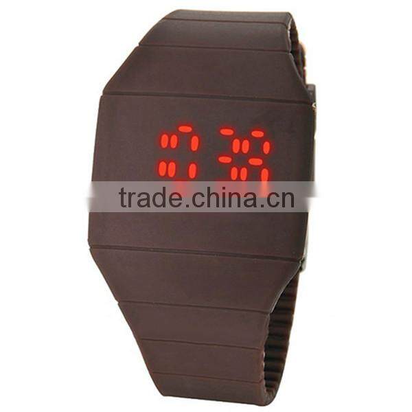 China factory ultra thin led watch