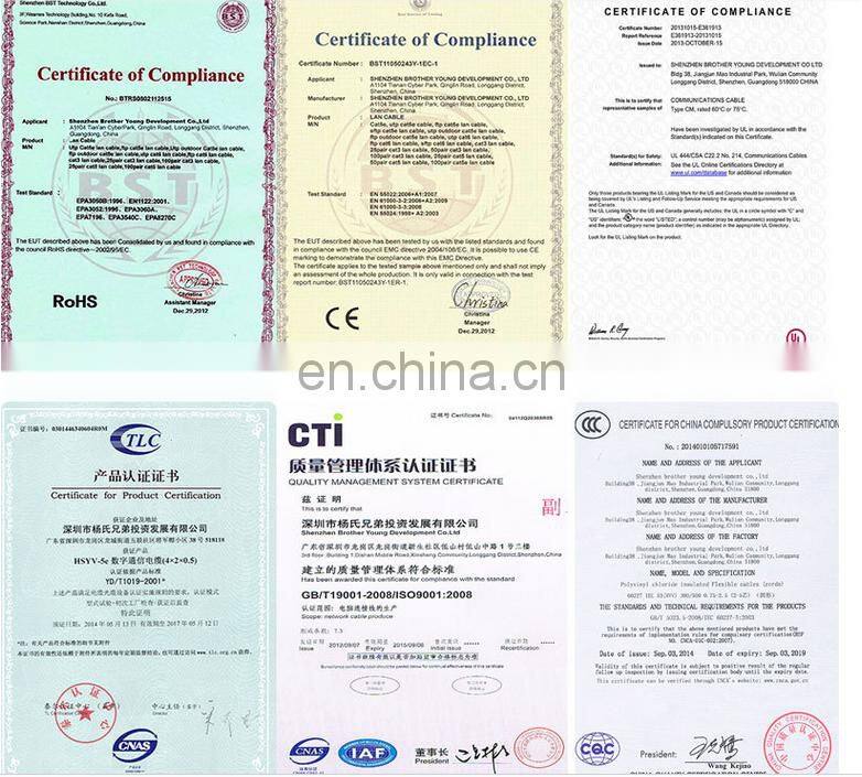Copper Conductor PVC Electrical Cable Made In China
