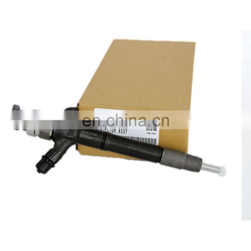 original diesel fuel injector 095000-9780 0950009780 2367051031 2367051030 095000-7711 0950007711, 23670-51031 23670-51030