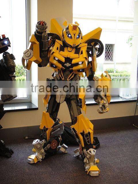 Modern style large metal abstract sculpture , art sculptures for outdoor decoration 6 meters high Bumblebee